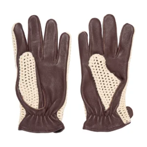Frendsi's Old drivers gloves - Brown - Image 3